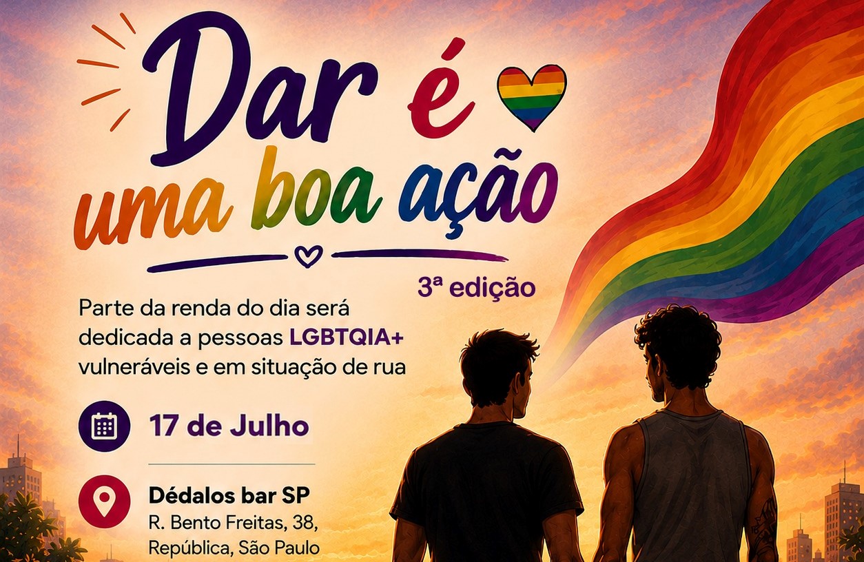 “Dar é uma boa ação”: campanha arrecada recursos para ajudar população LGBT em situação de vulnerabilidade em São Paulo