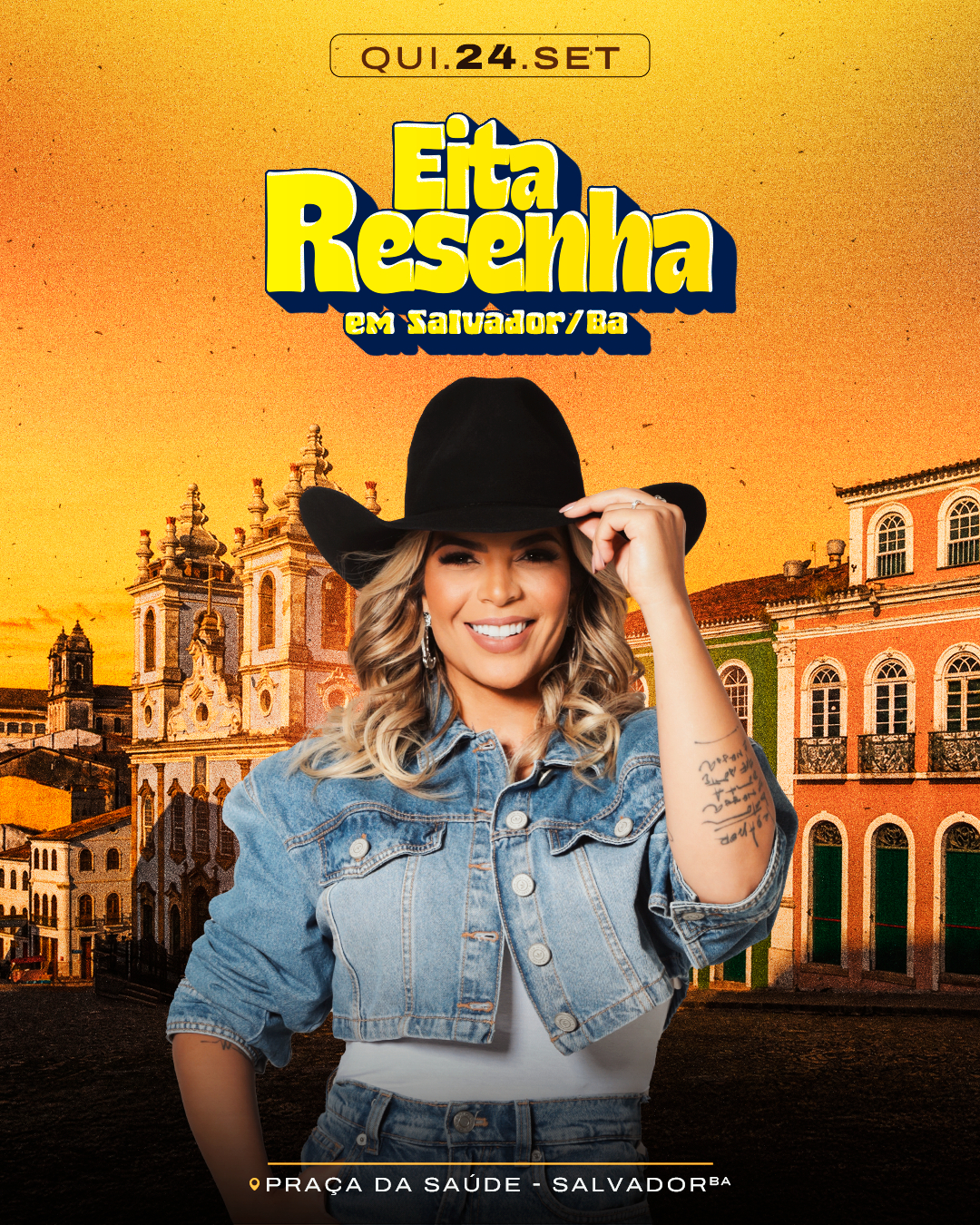 Paula Mattos leva o “Eita Resenha” para Salvador e transforma raízes baianas em música
